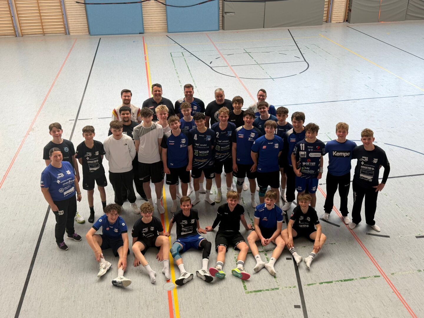 Bm: Intensives Trainingslager der männlichen B‑Jugend im STB‑Campus Bartholomä