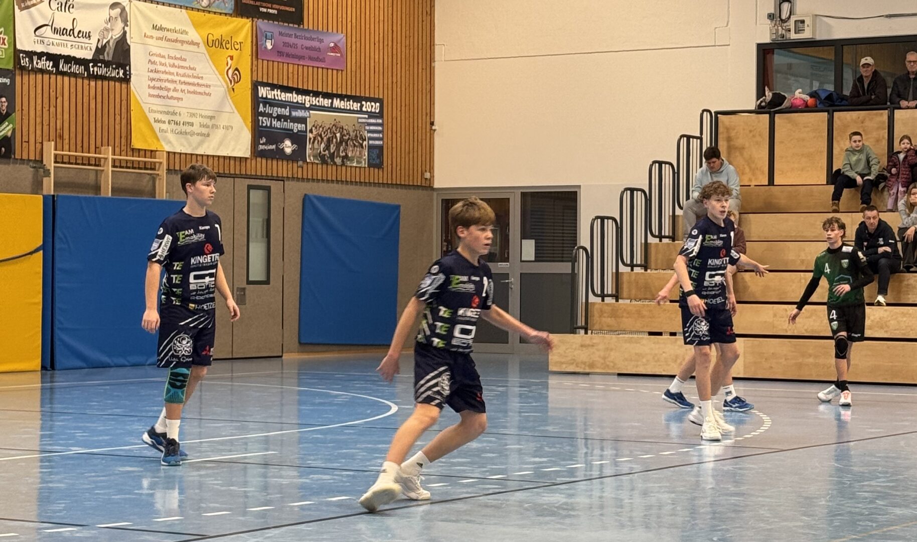 Bm2: TSV Heiningen B2 zittert sich zum Heimsieg - 22:20 gegen Neckartenzlingen