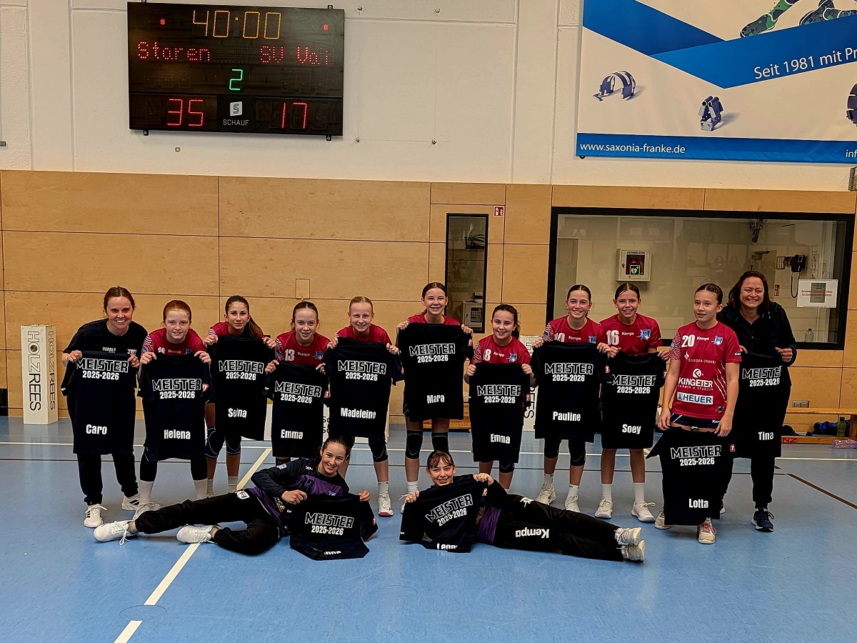 D-weiblich feiert Meisterschaft