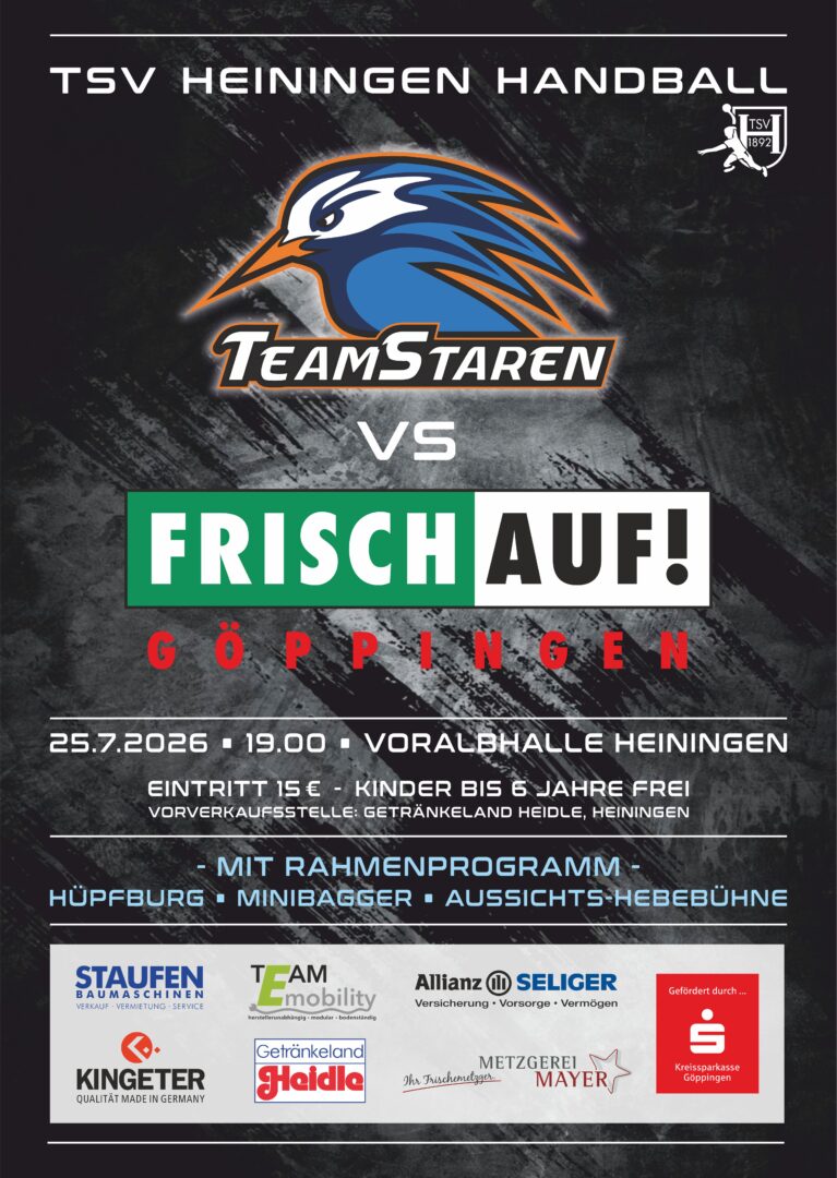 Handball-Highlight in der Voralbhalle